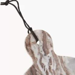 ADELSTEN BEIGE MARMUR. DESKA DO KROJENIA OKRĄGŁA 28X35X1,5CM BEŻ