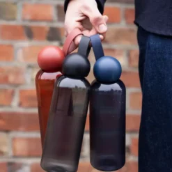 Butelka na wodę SAGAFORM TURE 600ml ciemno czerwona