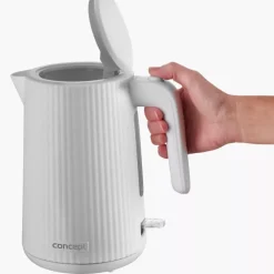 Czajnik elektryczny CONCEPT 1.7L plastikowy szary