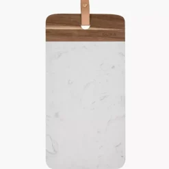 Deska do krojenia kuchenna DUKA TVILLING 35x18 cm biała kamienna