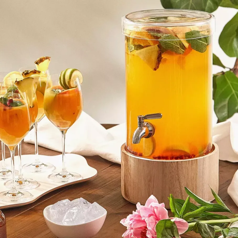 Dyspenser na napoje ze stojakiem DUKA TAP 6200 ml szkło
