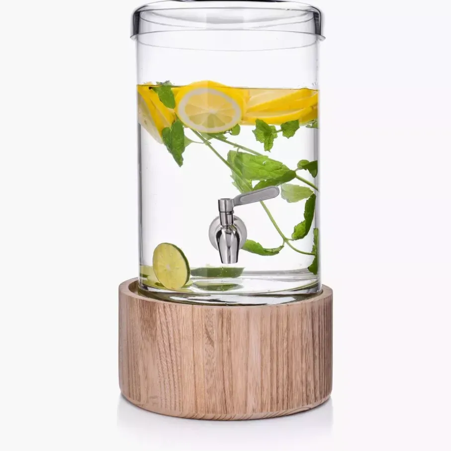Dyspenser na napoje ze stojakiem DUKA TAP 6200 ml szkło