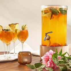Dyspenser na napoje ze stojakiem DUKA TAP 6200 ml szkło
