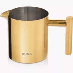 Dzbanek do mleka DUKA BARISTA 250 ml złoty stalowy