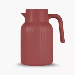 Dzbanek termiczny SAGAFORM TRINE 1,5L ciemno czerwony, stal nierdzewna