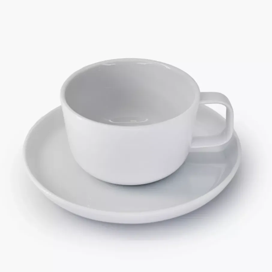 Filiżanka ze spodkiem DUKA NORD 320 ml 17 cm