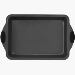 Forma do pieczenia prostokątna DUKA SILC BAKE 33x23 cm grafitowa stalowa
