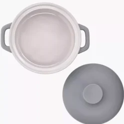 Forma do pieczenia zapiekania DUKA MANS 15.8 cm szara ceramiczna