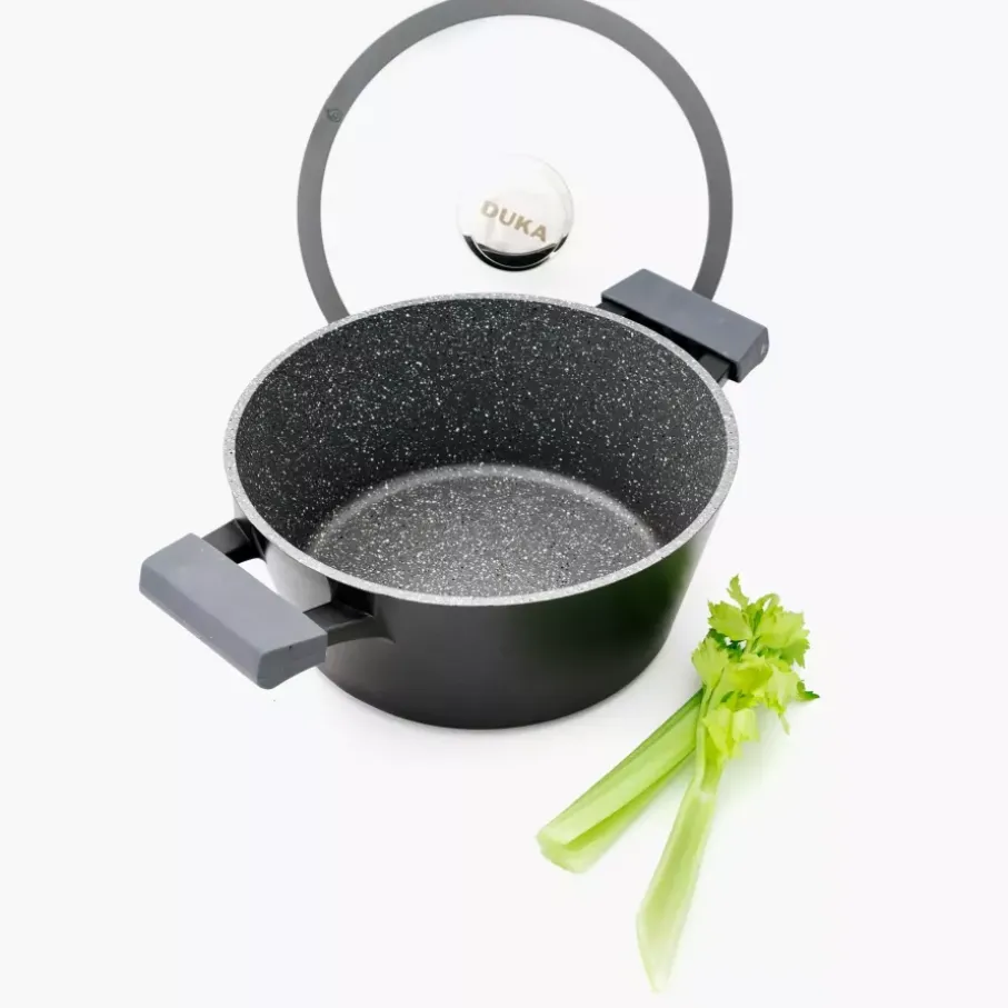 Garnek z pokrywką DUKA GOTA COOK 3100 ml aluminium