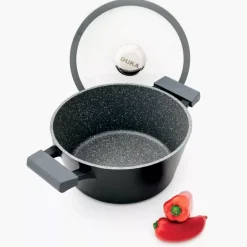 Garnek z pokrywką DUKA GOTA COOK 2400 ml aluminium