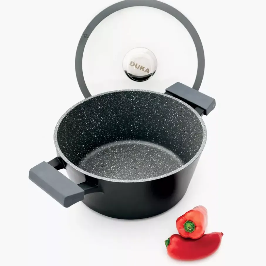 Garnek z pokrywką DUKA GOTA COOK 2400 ml aluminium