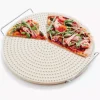 Kamień do pieczenia pizzy z wypustkami DUKA PIZZA STONE 34 cm ceramika