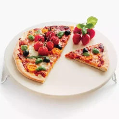 Kamień do pieczenia pizzy z wypustkami DUKA PIZZA STONE 34 cm ceramika
