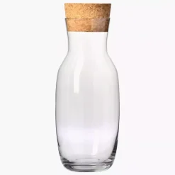 Karafka z korkiem naturalnym KROSNO PURE 1 l szklana