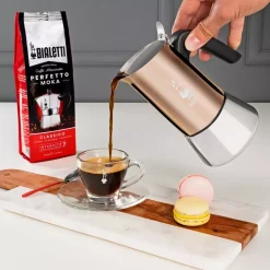 Kawiarka BIALETTI New Venus 4tz miedziana