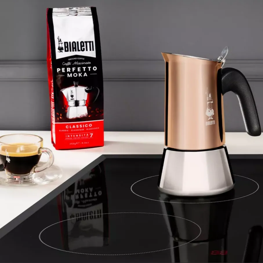 Kawiarka BIALETTI New Venus 4tz miedziana