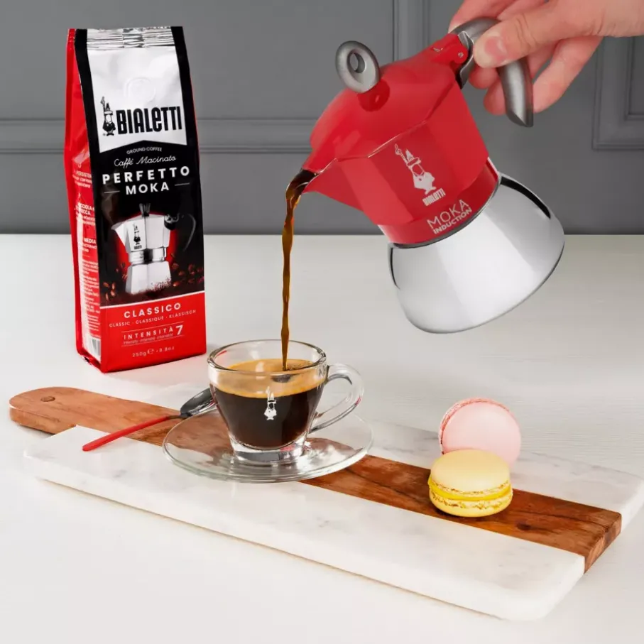 Kawiarka do kuchenki indukcyjnej BIALETTI New Moka czerwona 6tz