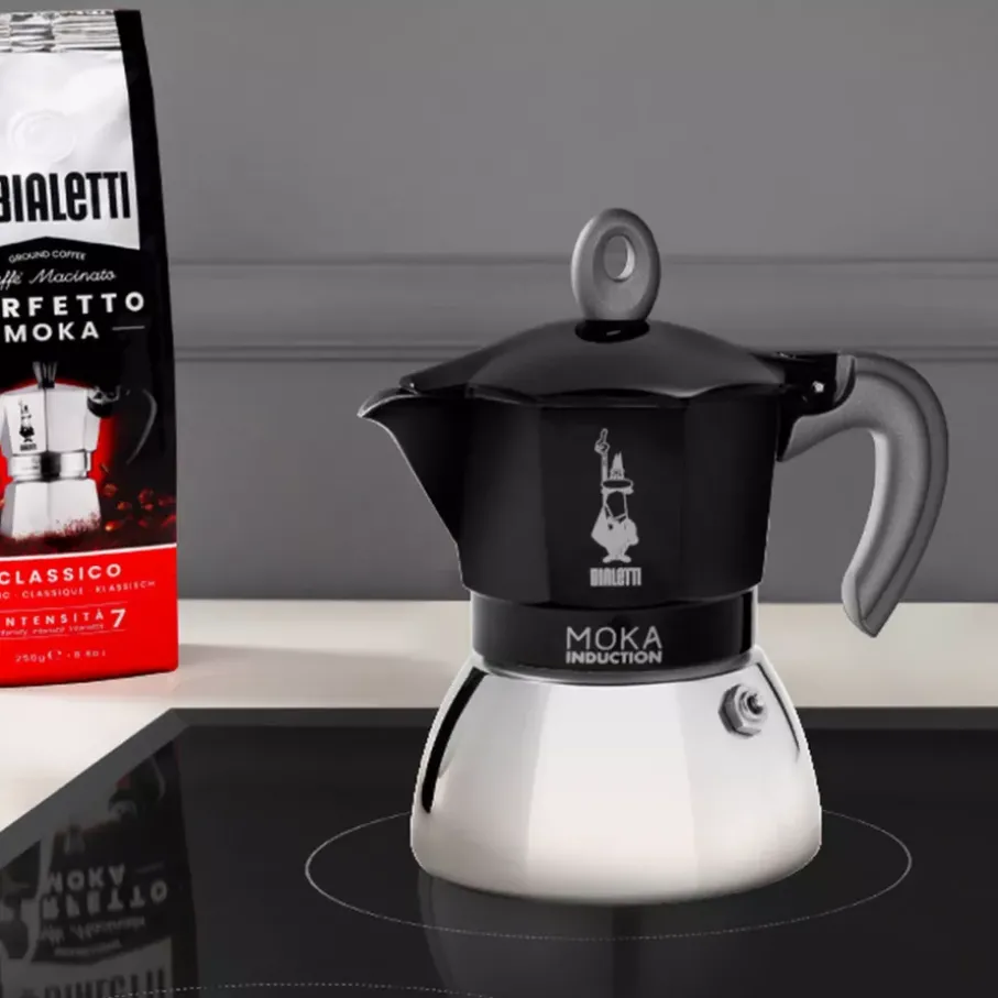 Kawiarka do kuchenki indukcyjnej BIALETTI New Moka czarna 6tz