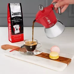 Kawiarka do kuchenki indukcyjnej BIALETTI New Moka czerwona 4tz