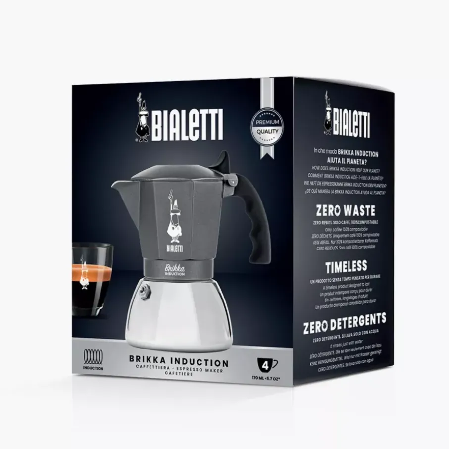 Kawiarka do kuchenki indukcyjnej BIALETTI Brikk 4tz