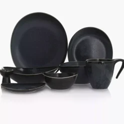 Kieliszek na jajko DUKA TIME BLACK grafitowy porcelanowy