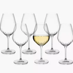 Kieliszki do białego wina DUKA PRISM 6 szt. 550 ml szkło kryształowe
