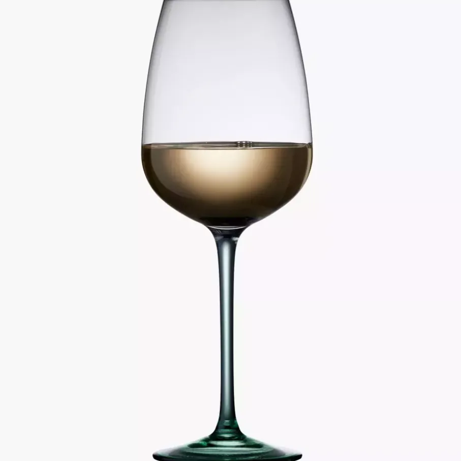 Kieliszki do białego wina LYNGBY VIENNA 530 ml 4 szt. zielone