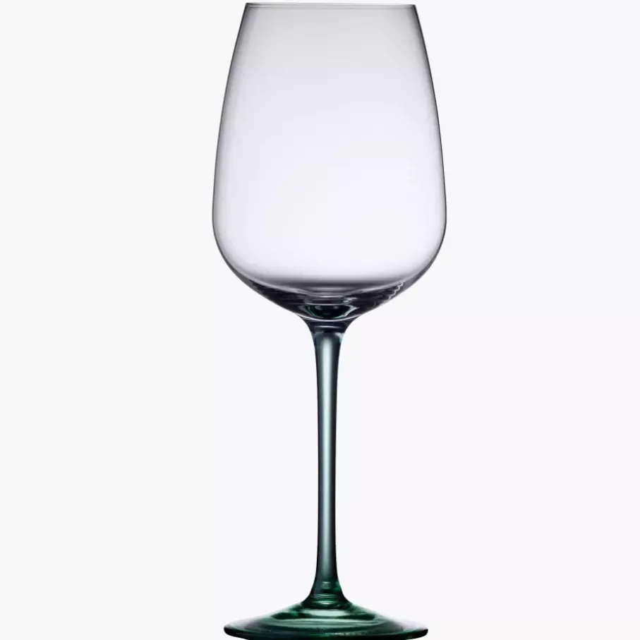 Kieliszki do białego wina LYNGBY VIENNA 530 ml 4 szt. zielone