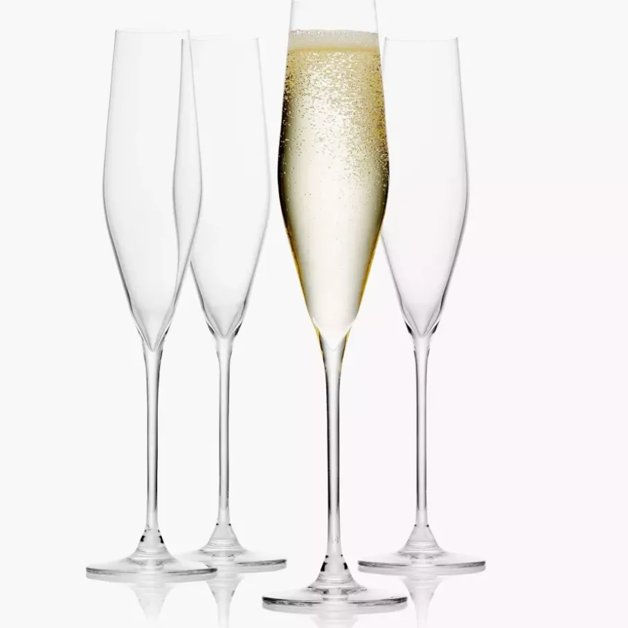 Kieliszki do szampana DUKA SWAN 4 sztuki 200 ml szkło