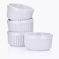 Kokilka DUKA BRULEE 11 cm biała ceramika