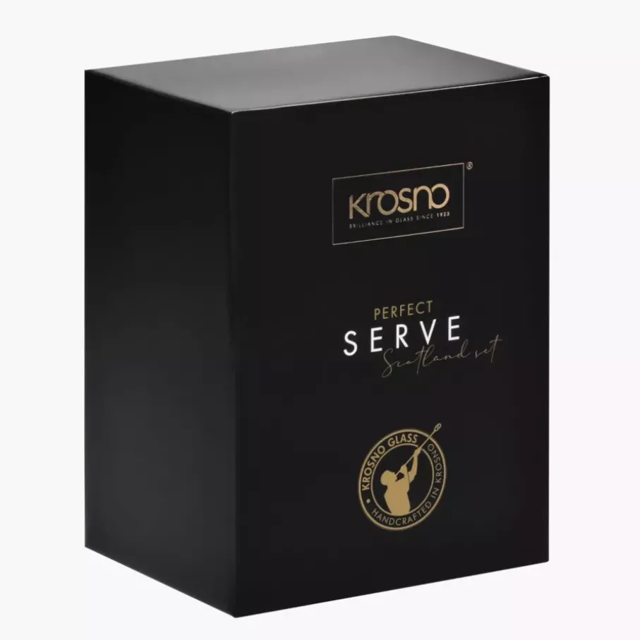 Komplet do whiskey KROSNO Perfect Serve Scotland karafka 750 ml i 2 szklanki 270 ml