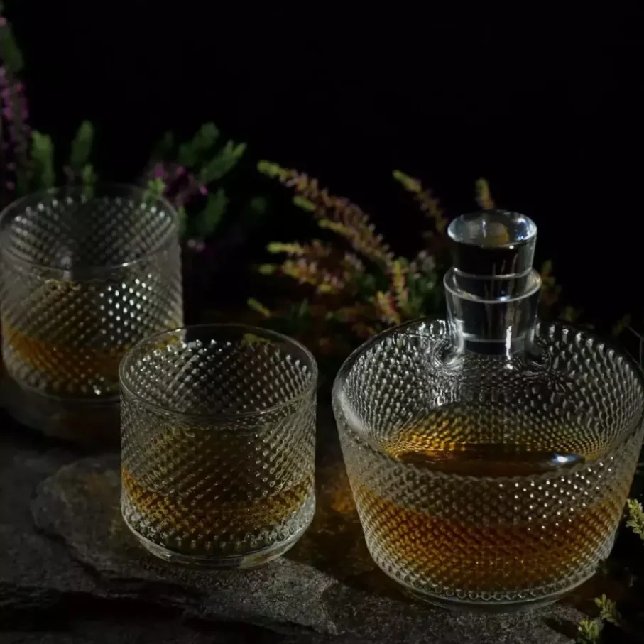 Komplet do whiskey KROSNO Perfect Serve Scotland karafka 750 ml i 2 szklanki 270 ml