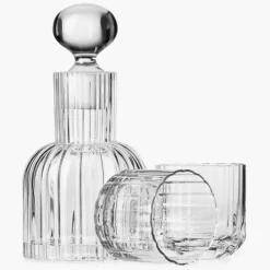 Komplet do whiskey KROSNO Perfect Serve Vintage Karafka 650 ml i 2 szklanki 300 ml
