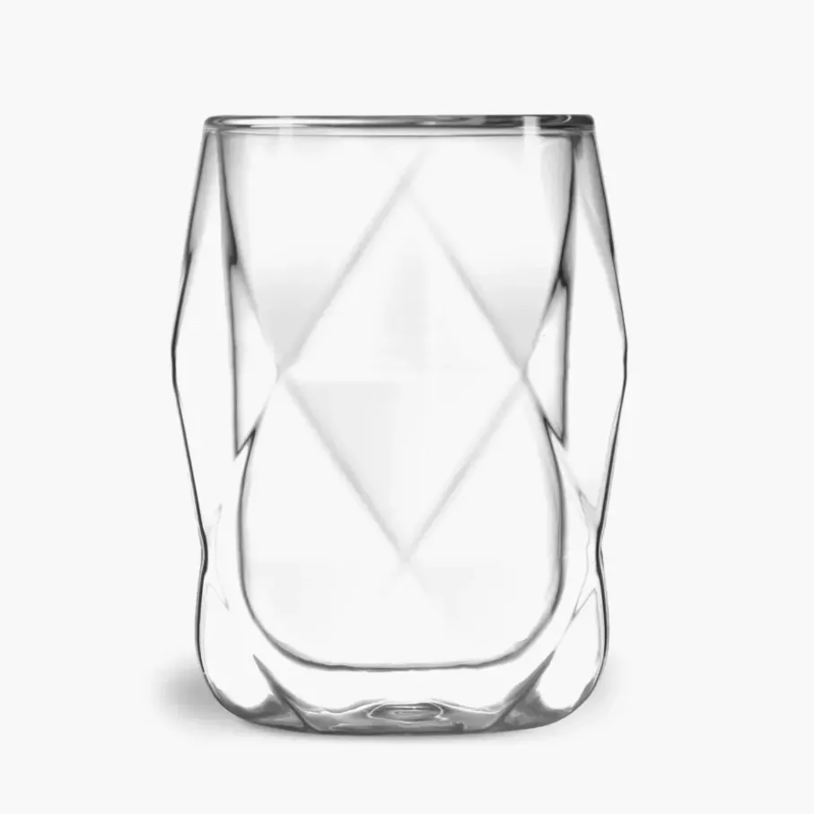 Komplet szklanek z podwójną ścianką VIALLI DESIGN GEO 2 szt. 350 ml