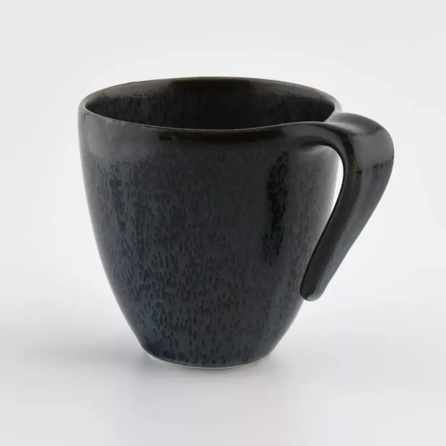 Kubek DUKA TIME BLACK 450 ml grafitowy porcelanowy