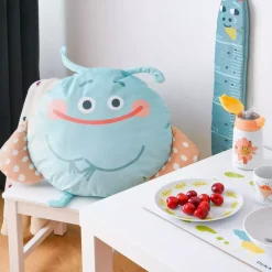 Kubek termiczny kwiatek DUKA MINI 350 ml biały pomarańczowy