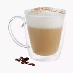 Kubek z podwójnym dnem DUKA LISE 500 ml szkło