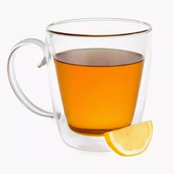 Kubek z podwójnym dnem DUKA LISE 500 ml szkło