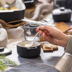 Mini garnek ceramiczny z pokrywką MAKU ROBUSTE 10 cm