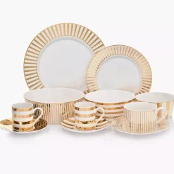 Miseczka DUKA GOLD 15 cm porcelanowa