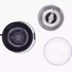 Młynek elektryczny do kawy DUKA BOSSE srebrny stal nierdzewna
