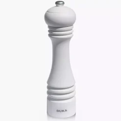 Młynek manualny do soli DUKA FRON 23 cm biały