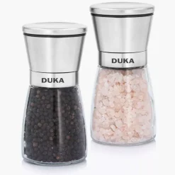 Młynki do soli i pieprzu DUKA SKARP 13,5 cm stal nierdzewna