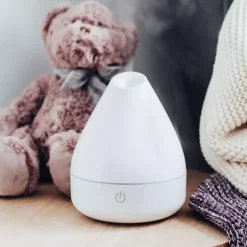 Nawilżacz powietrza ultradźwiękowy dyfuzor zapachowy 3w1 DUKA AROMA biały