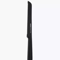 Nóż do chleba DUKA LOFT 20 cm czarny stal nierdzewna