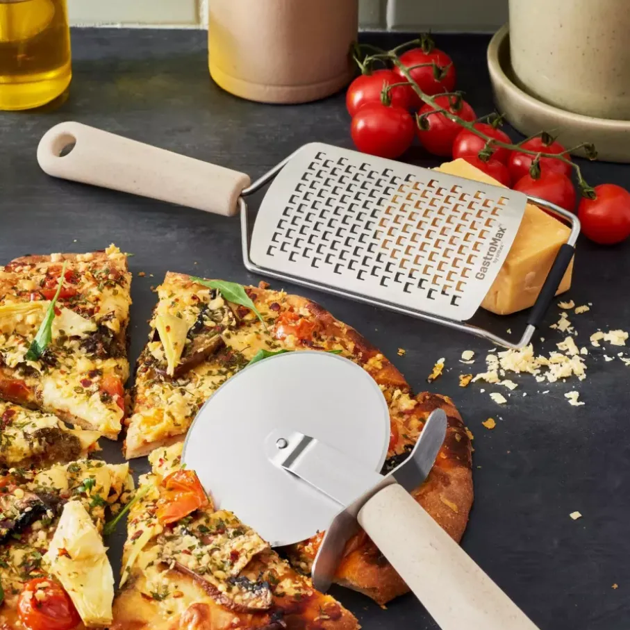 Nóż do pizzy krajalnica GASTROMAX stal nierdzewna