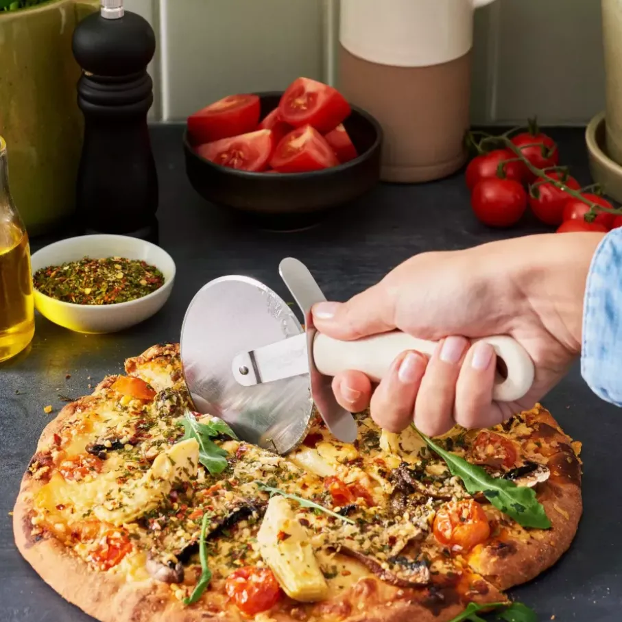 Nóż do pizzy krajalnica GASTROMAX stal nierdzewna