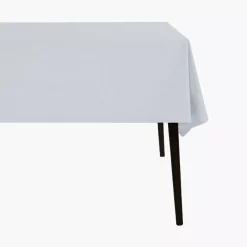 Obrus DUKA LYCKLIG 140x250 cm 100% len biały