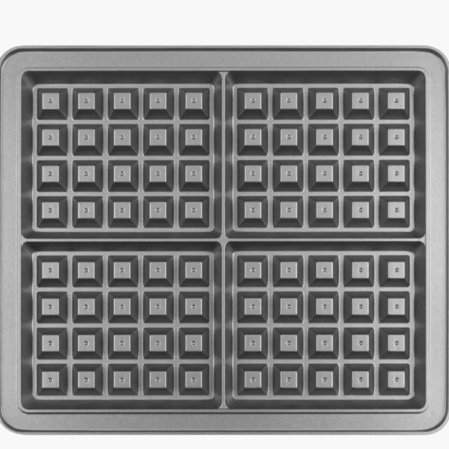 Opiekacz do kanapek 3w1 z wymiennymi płytkami CONCEPT RODZINA 1200 W czarno-srebrny