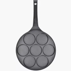 Patelnia do pancakes indukcja DUKA KRISPA 26 cm czarna aluminium